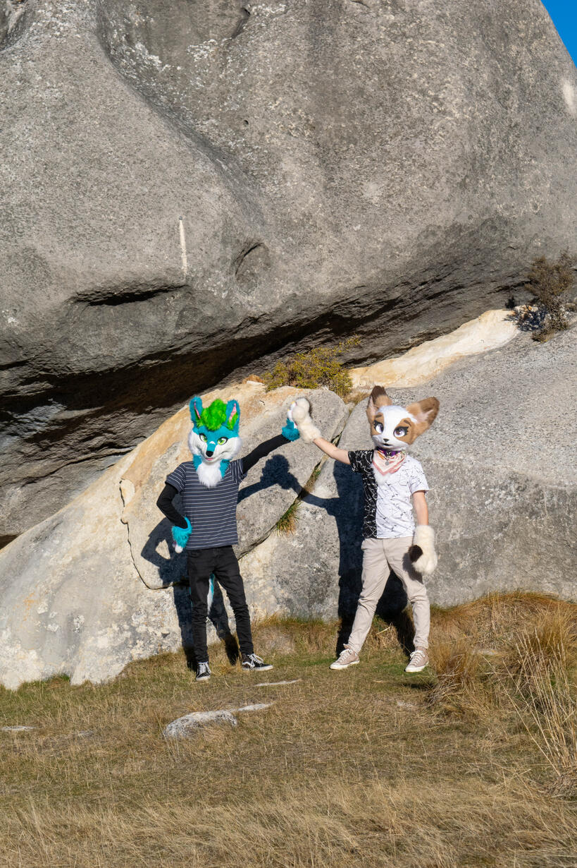 ๐ฆ: Alex and myself ๐ธ: Rocket. Akaroa