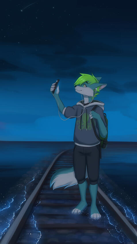 &quot;Wish&quot; phone wallpaper by Zedzar