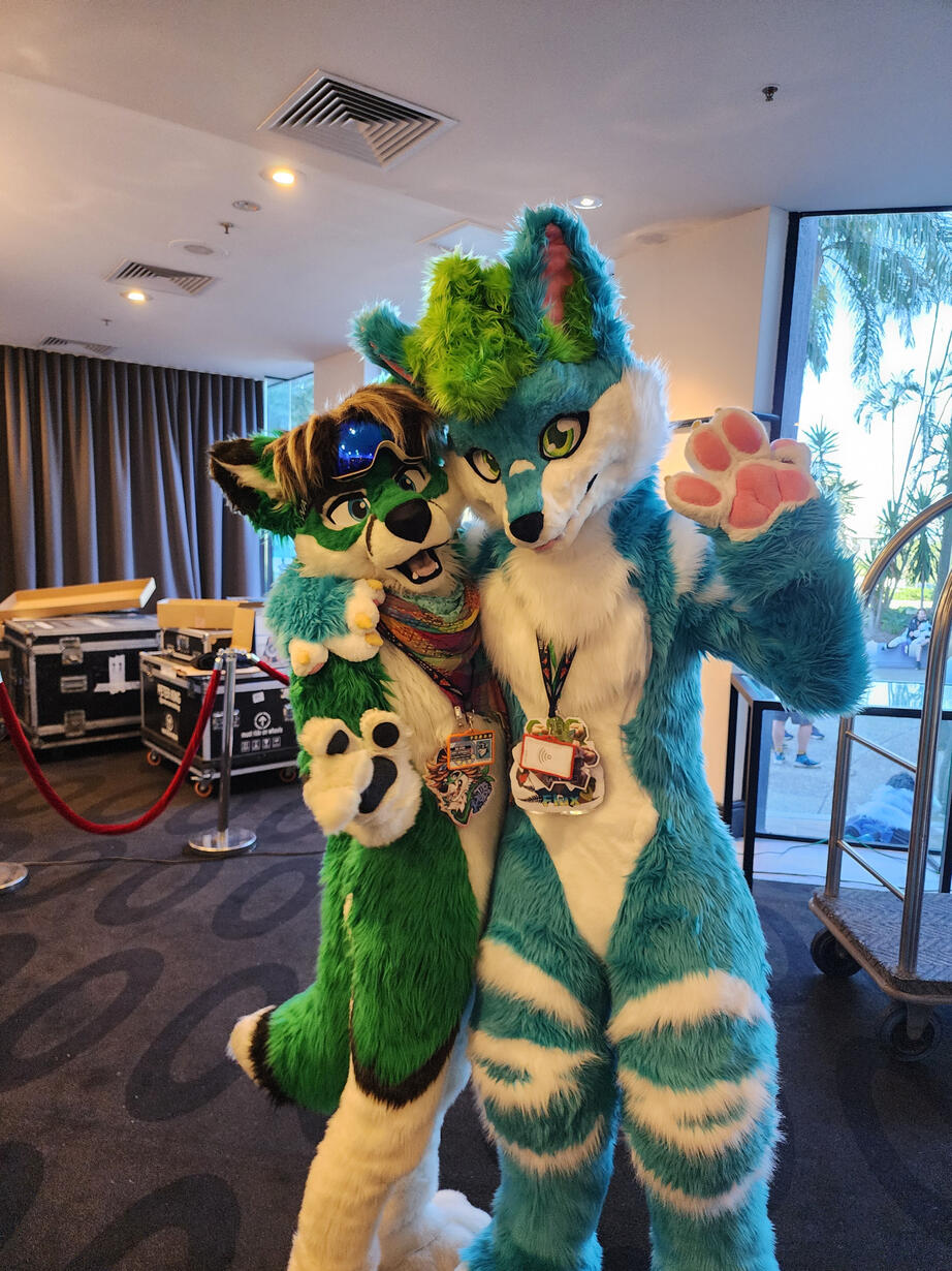 🦊: Jib and myself 📸: Rocket